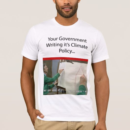 De heer Roger over het T-shirt van de Mannen van h (Voorkant)