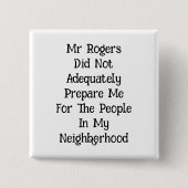 de heer Rogers Button (Voorkant)