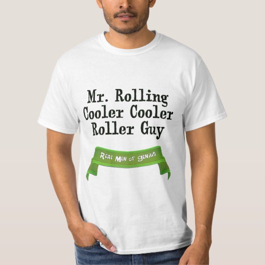 de heer Rolling Cooler T-shirt (Voorkant)