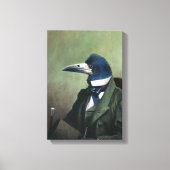 de heer Rook Wrapped Canvas (Voorkant)