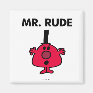 de heer Rude   Roodzijdige zuiger Magneet