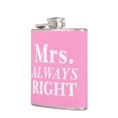 de heer S. ALWAYS Right Bride's Flask Heupfles (Links)