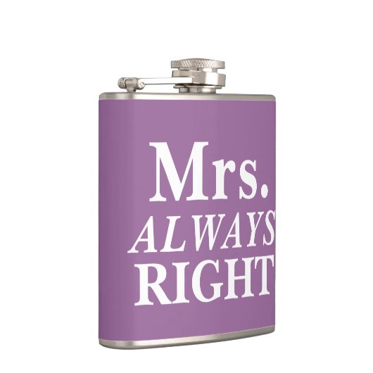 de heer S. ALWAYS Right Bride's Flask Heupfles (Rechts)