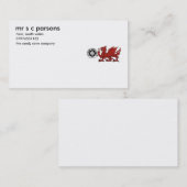 de heer s c parsons visitekaartje (Voorkant / Achterkant)