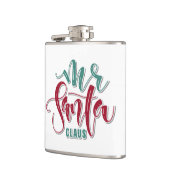 de heer Santa Claus Flask Heupfles (Links)
