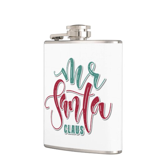 de heer Santa Claus Flask Heupfles (Links)
