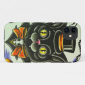 de heer Scary Cat Case-Mate iPhone Case (Achterkant (horizontaal))