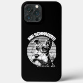 De heer Schnauzer Case-Mate iPhone Case (Achterkant)