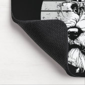 De heer Schnauzer Muismat (Hoek)