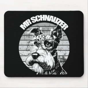 De heer Schnauzer Muismat