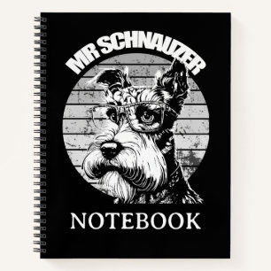 De heer Schnauzer Notitieboek