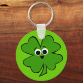 De heer Shamrock Sleutelhanger (Voorkant)