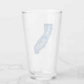 De heer Shasta California Wood Grain Glas (Achterkant)