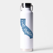 De heer Shasta California Wood Grain Waterfles (Voorkant)