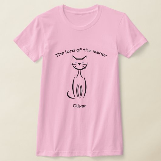 De heer siamese t-shirt kat vrouwen (Laagn)