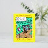 de heer Skygack Observes Seasy ck Passengers Briefkaart (Staand voorkant)