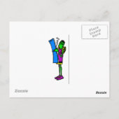 de heer Skygack Observes Seasy ck Passengers Briefkaart (Achterkant)