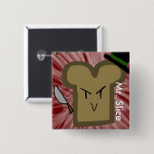 de heer Slice Button (Voorkant /achterkant)