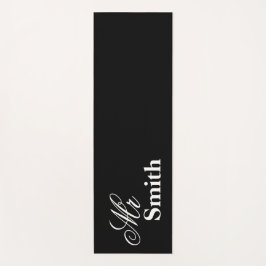 de heer Smith Black Yogamat