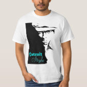 de heer Smooth33, Detroit, Style T-shirt (Voorkant)