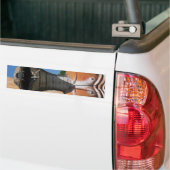 De heer Snake AKA Cobra Head ... Boeddhistische he Bumpersticker (Op Truck)