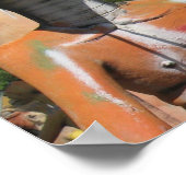 De heer Snake AKA Cobra Head ... Boeddhistische he Poster (Hoek)