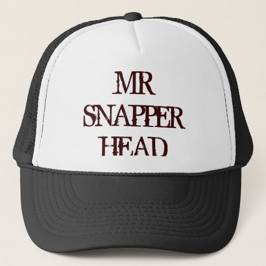 DE HEER SNAPPER HEAD TRUCKER PET (Voorkant)