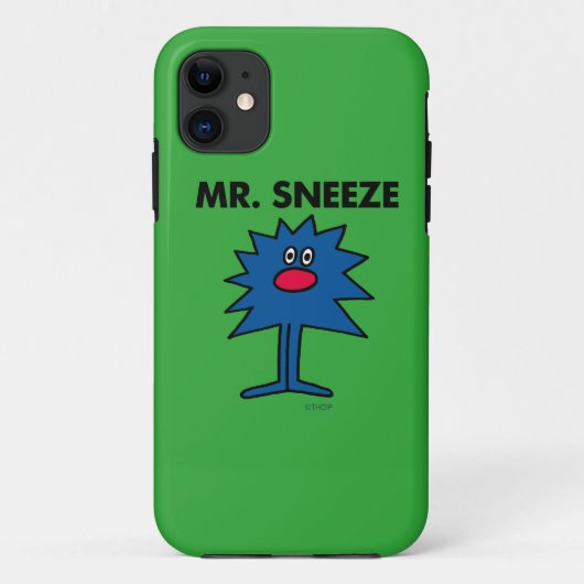 de heer Sneeze | Gedekte instelling Case-Mate iPhone Case (Achterkant)