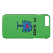 de heer Sneeze | Gedekte instelling Case-Mate iPhone Case (Achterkant (Horizontaal))