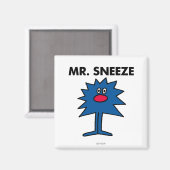 de heer Sneeze | Gedekte instelling Magneet (Voorkant / Achterkant)