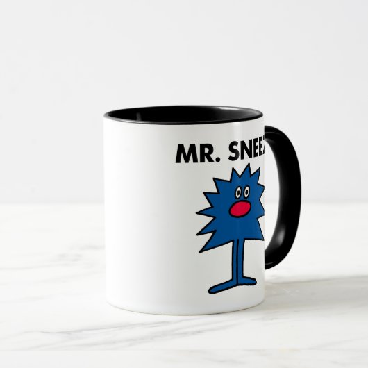 de heer Sneeze | Gedekte instelling Mok (Voorkant rechts)