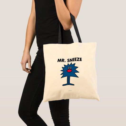 de heer Sneeze | Gedekte instelling Tote Bag (Voorkant (product))
