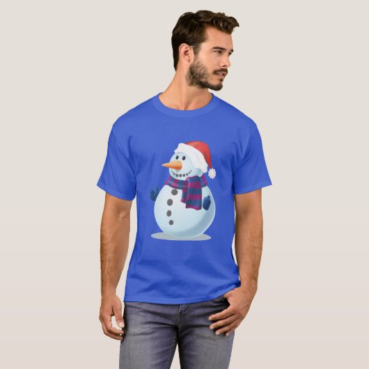 De heer Snowman T-shirt (Voorkant volledig)