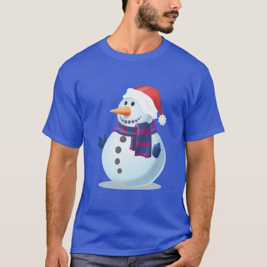 De heer Snowman T-shirt (Voorkant)