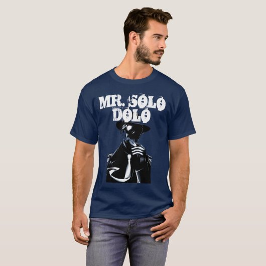 de heer Solo Dolo T-shirt (Voorkant volledig)