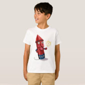 de heer Sparkle Firecracker Toon T-shirt (Voorkant volledig)
