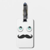 de heer stache bagagelabel (Achterkant verticaal)