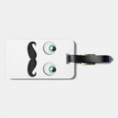 de heer stache bagagelabel (Achterkant horizontaal)