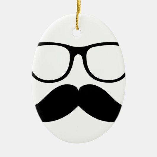 de heer Stache Keramisch Ornament (Voorkant)
