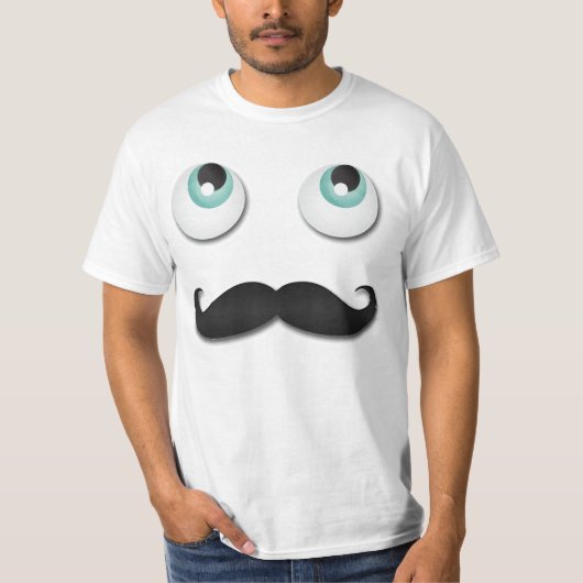 de heer stache t-shirt (Voorkant)