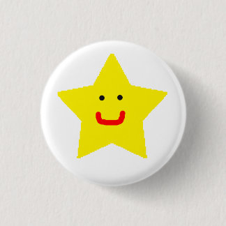 de heer Star Ronde Button 3,2 Cm