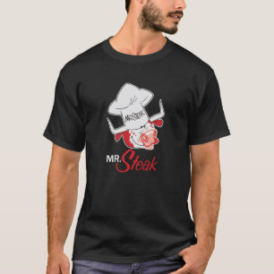 de heer Steak T-shirt