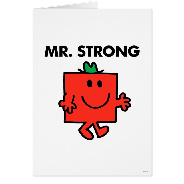 de heer Strong Waving Hallo (Voorkant)