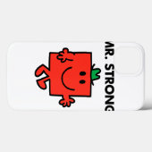 de heer Strong Waving Hallo Case-Mate iPhone Case (Achterkant (horizontaal))