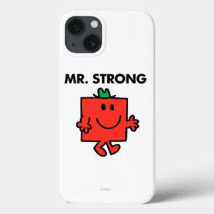 de heer Strong Waving Hallo iPhone 13 Hoesje