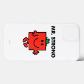 de heer Strong Waving Hallo Case-Mate iPhone Case (Achterkant (horizontaal))