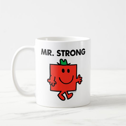 de heer Strong Waving Hallo Koffiemok (Links)