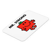 de heer Strong Waving Hallo Magneet (Linkerzijde)