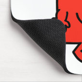 de heer Strong Waving Hallo Muismat (Hoek)