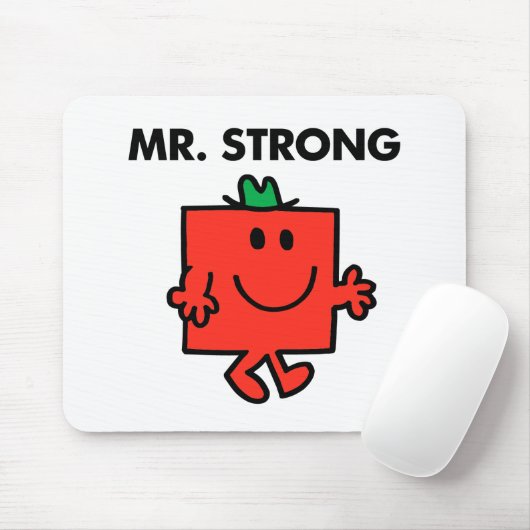 de heer Strong Waving Hallo Muismat (Met muis)